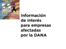 circular nº166-2024 | Boletín LABORAL: Solicitudes colectivas SEPE | Medidas Laborales y SS empresas afectadas por la DANA | Jornada Medidas públicas en respuesta a la DANA