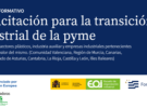 circular nº39-2025: “Capacitación para la transición industrial de la pyme”. No pierdas la oportunidad de desarrollar nuevas vías de crecimiento y crear valor sostenible